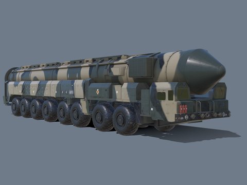 modern missile vehicle