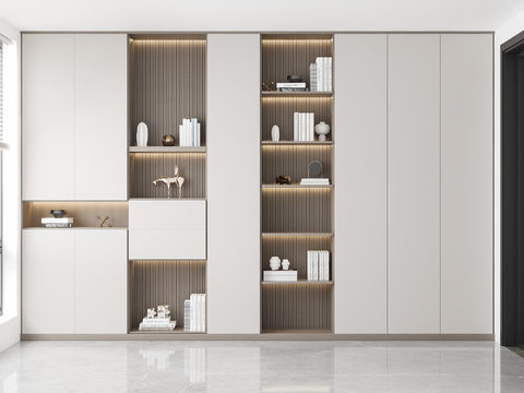 Modern Decorative Cabinet Bookcase