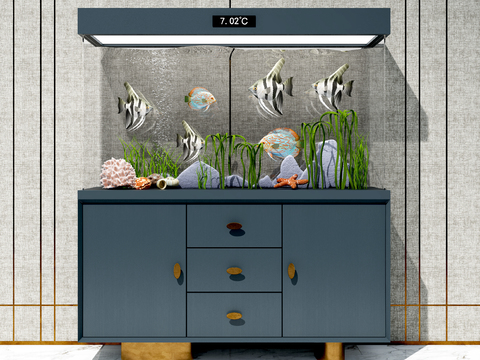 Modern Affordable Luxury Style Fish Tank