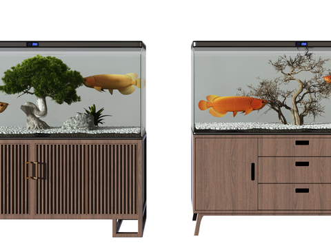 New Chinese Fish Tank Aquarium