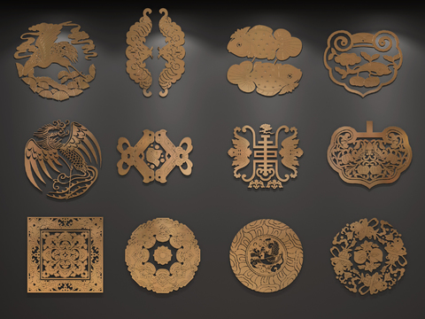 Ethnic Auspicious Pattern Wall Decoration