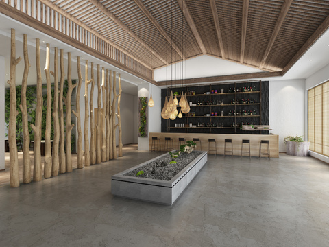 New Chinese Homestay Hotel Lobby