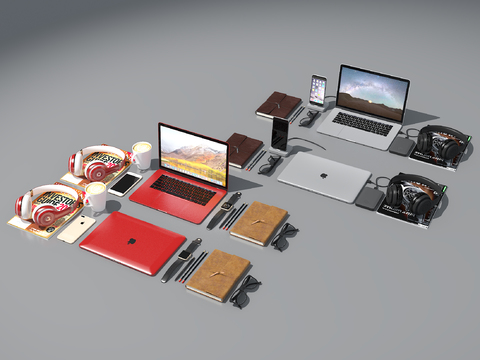 Modern Laptop Office Supplies