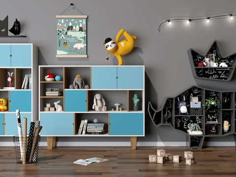 Modern Children Bookcase Bookshelf