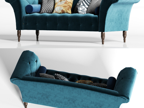 Jane's velvet multiplayer sofa