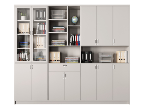 Modern Iron Data Cabinet Filing Cabinet