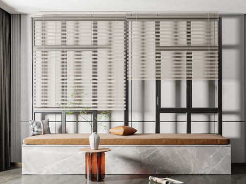 Modern Bay Window Blinds