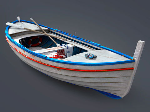 Modern Wooden Boat