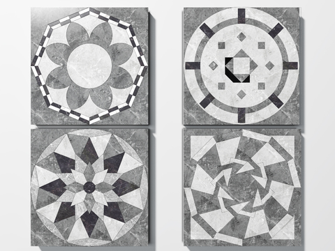 modern square mosaic tile