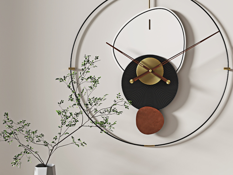 Modern clock clock wall clock