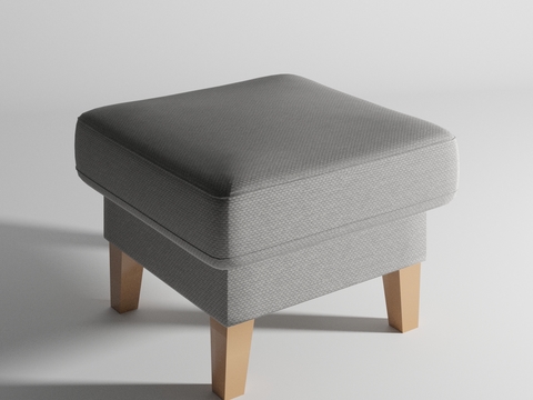 Sofa stool bed end stool pedal free