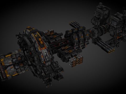 Sci-fi flying machines, spaceships, alien battleships