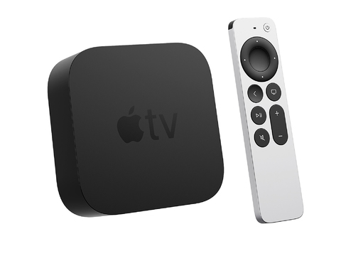 Modern Apple remote control set-top box