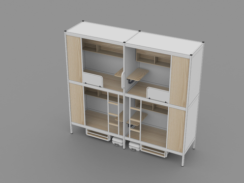 Dormitory bed Single bed Bunk bed