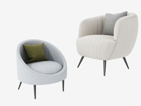 Modern leisure sofa chair combination