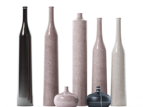 Modern Ceramic Vase Combination