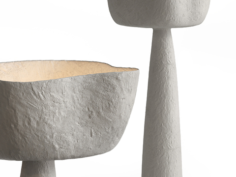 Areti Eole Cement Floor Lamp