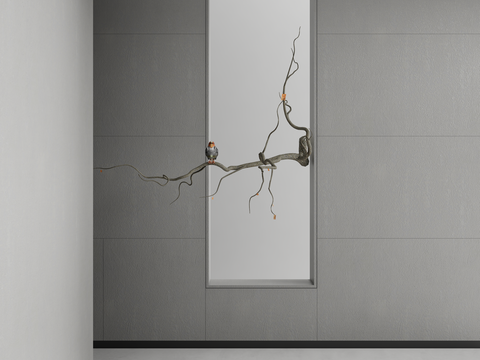 Wall decoration hanging dead branch pendant