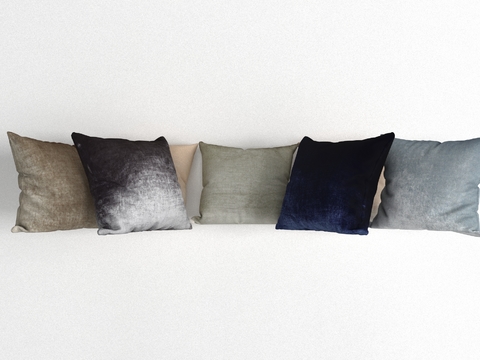 Modern fabric pillow free