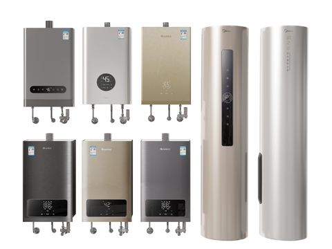 modern gas water heater