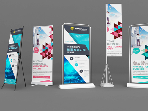 billboard display rack gantry roll-up