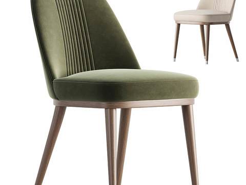 pertica modern green chair