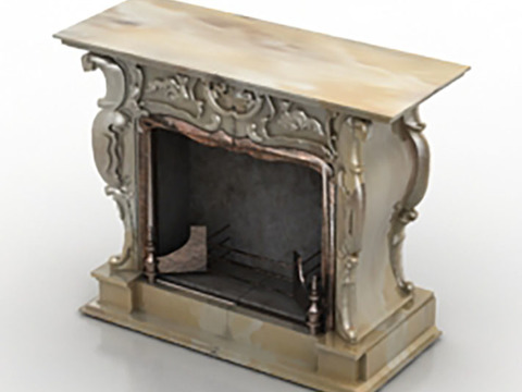 European classical marble carved fireplace free