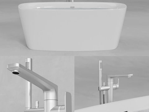 Modern bathtub free