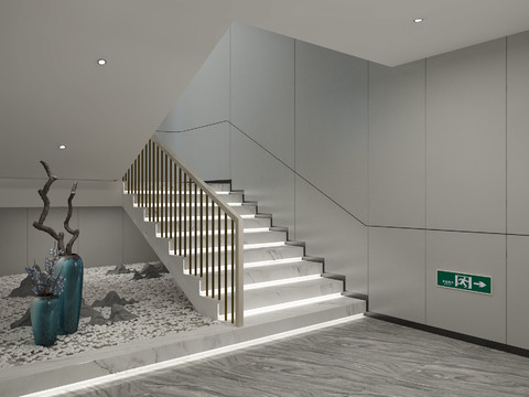 Modern Stairwell Free