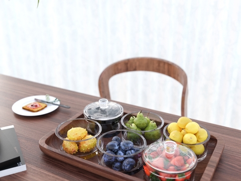 fruit platter pruning strawberry