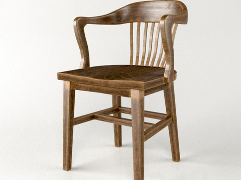 Chinese retro solid wood Chair free