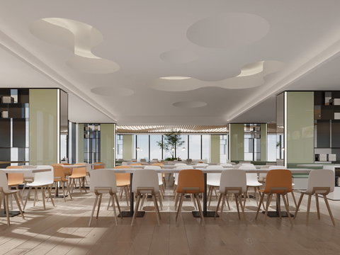 Modern Staff Canteen