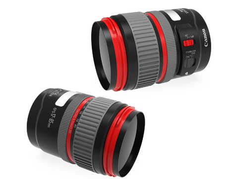 modern SLR camera lens