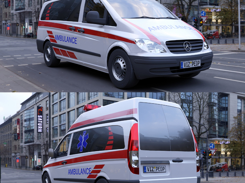 Hyundai Mercedes Ambulance