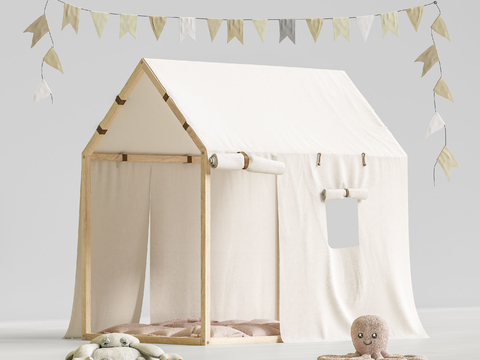 Nordic children's cottage tent