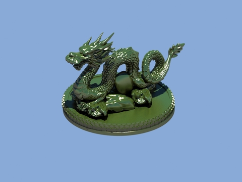 Modern Dragon Sculpture Free