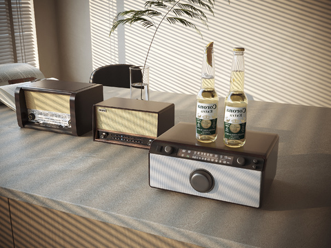 Retro Radio Phonograph Recorder