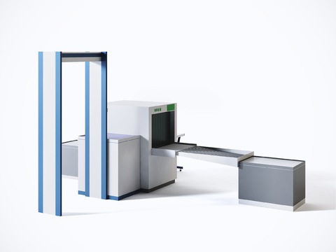 Modern security inspection door security inspection machine