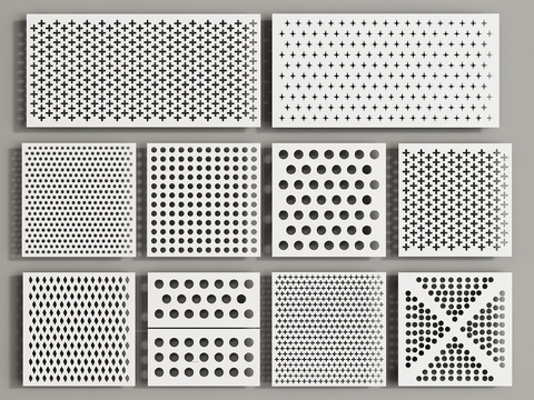 Punched plate stainless steel plate perforated plate aluminum gusset plate