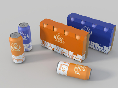 Modern beer packaging