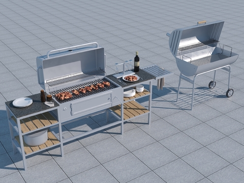 Outdoor grill grill