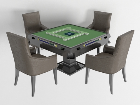 Jane European Style Mahjong Table and Chair Free