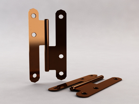 Modern Affordable Luxury Style Metal Hardware Hinge Free