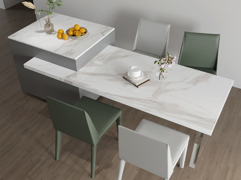 Modern Nakajima Dining Table and Chair Free