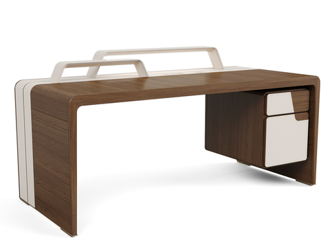 Giorgetti modern minimalist solid wood desk free