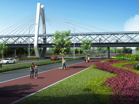 pedestrian bridge