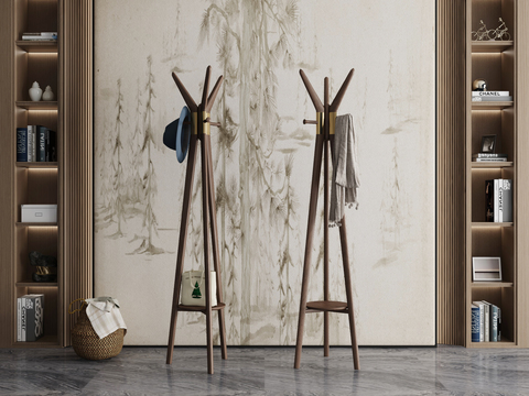 Hanger coat rack