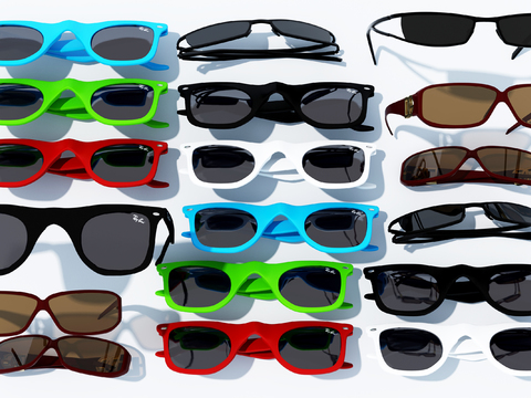 Modern glasses sunglasses