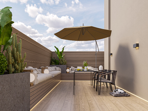 Roof garden Balcony Terrace