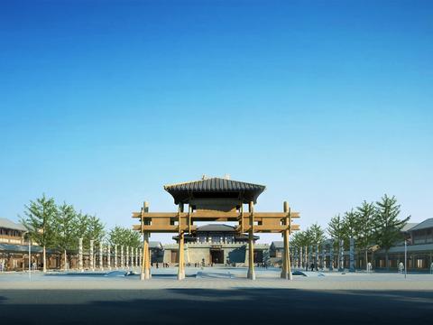 Chinese ancient building tower